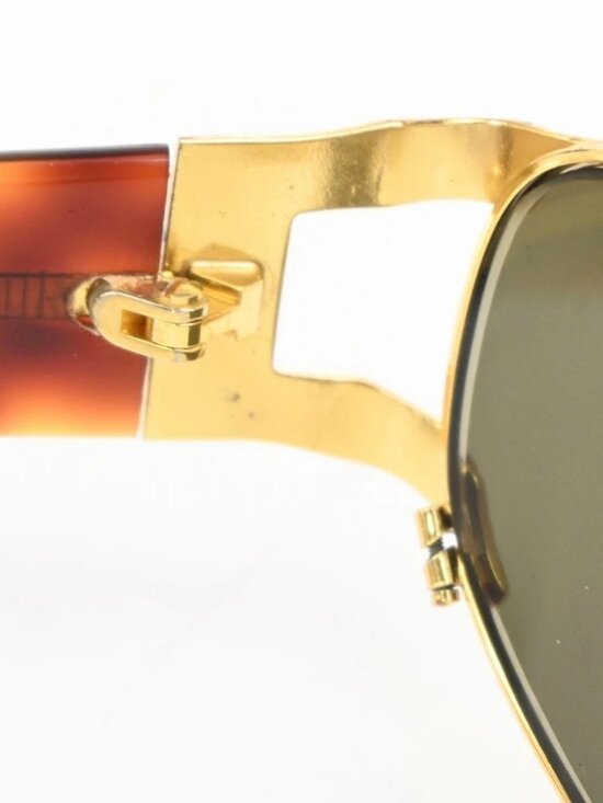 FENDI FF Logos Sunglasses Eye Wear Plastic Metal Brown Italy main image 14